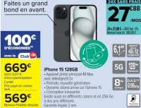 iPhone 15 128GB
