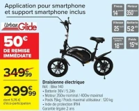 Urban Glide Draisienne électrique Réf. : Bike 140