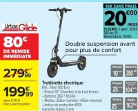 Urban Glide Trottinette électrique Réf. : Ride 100 Evo