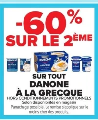 SUR TOUT DANONE À LA GRECQUE