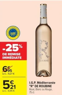 I.G.P. Méditerranée "R" DE ROUBINE