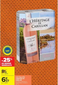 I.G.P. Pays d'Oc L'HÉRITAGE DE CARILLAN