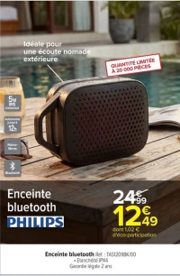 Enceinte bluetooth PHILIPS