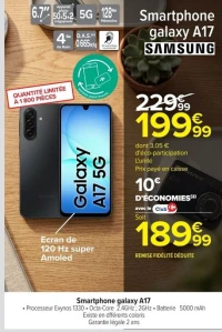 Smartphone galaxy A17 SAMSUNG