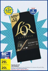 Capsules de Café L'OR ESPRESSO