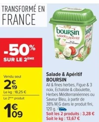 Salade & Apéritif BOURSIN