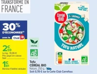 Tofu CÉRÉAL BIO
