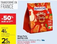 Wings Party MAÎTRE COQ