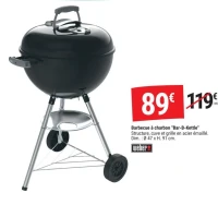 Barbecue à charbon "Bar-B-Kettle"