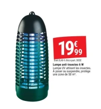 Lampe anti-insectes 6 W