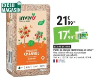 Paillis de chanvre INVIVO Nous on sème