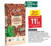 Écorces de pin maritime ECLOZ
