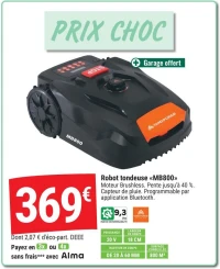 Robot tondeuse «MB800»