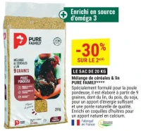 Mélange de céréales & lin PURE FAMILY