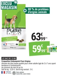 Croquettes Embonpoint Pure Origine