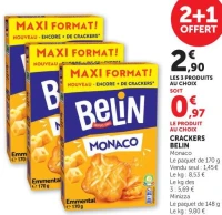CRACKERS BELIN
