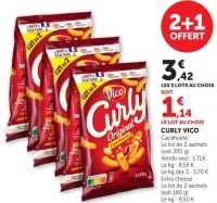 CURLY VICO Cacahuète