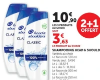 SHAMPOOING HEAD & SHOULDERS
