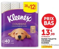 PAPIER TOILETTE COUSSINE KLEENEX