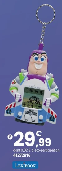 TOY STORY - CONSOLE MY BEST-E® AVEC ECRAN LCD COMPRENANT 3 JEUX DE L'UNIVERS