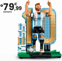 LEGO LIONEL MESSI LÉGENDE DU FOOT | 12 ans. 958 pièces.