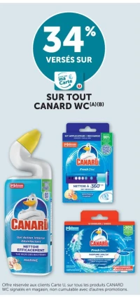 SUR TOUT CANARD WC