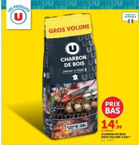 CHARBON DE BOIS GROS VOLUME U 50L
