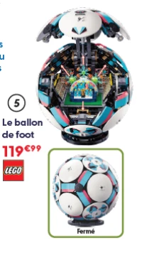 Le ballon de foot LEGO