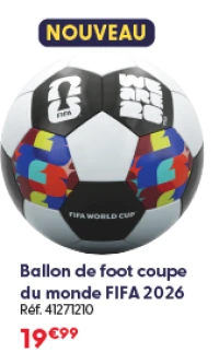 Ballon de foot coupe du monde FIFA 2026