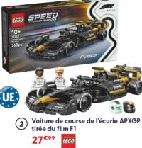 Lego Voiture de course de l'écurie APXGP tirée du film F1