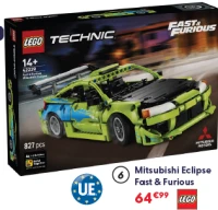 Lego Mitsubishi Eclipse Fast & Furious