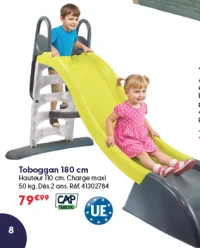 Toboggan 180 cm CAP Nature