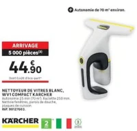 NETTOYEUR DE VITRES BLANC, WV1 COMPACT KARCHER