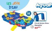 Circuit de jeu d'eau Aquaplay