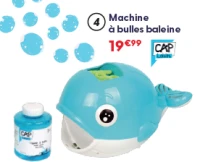 Machine à bulles baleine