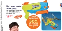 Nerf super soaker wave spray