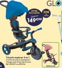 Tricycle explorer 4 en 1