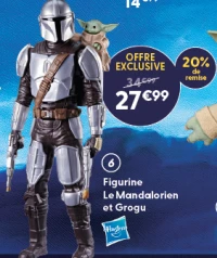 Figurine Le Mandalorien et Grogu