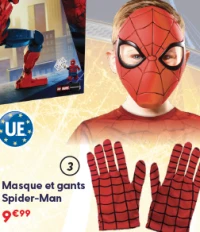 Masque et gants Spider-Man