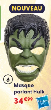 Masque parlant Hulk