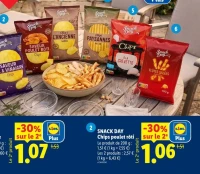 SNACK DAY Chips poulet rôti