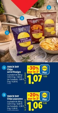 SNACK DAY Chips paysanne