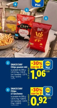 SNACK DAY Chips à l'ancienne