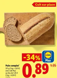 Pain complet