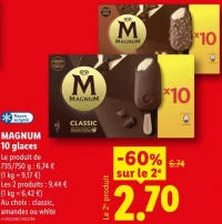 10 glaces