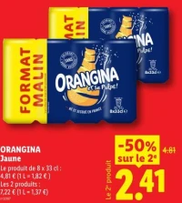 ORANGINA Jaune