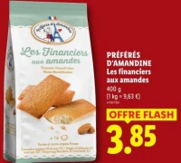 Les financiers aux amandes