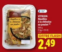 Nouilles à la chinoise au poulet