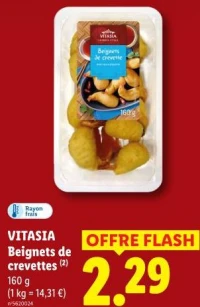 Beignets de crevettes