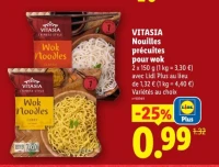 Nouilles précuites pour wok
